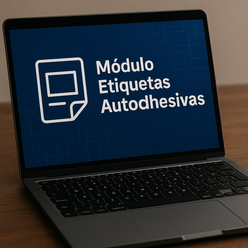 modulo etiquetas autoadhesivas